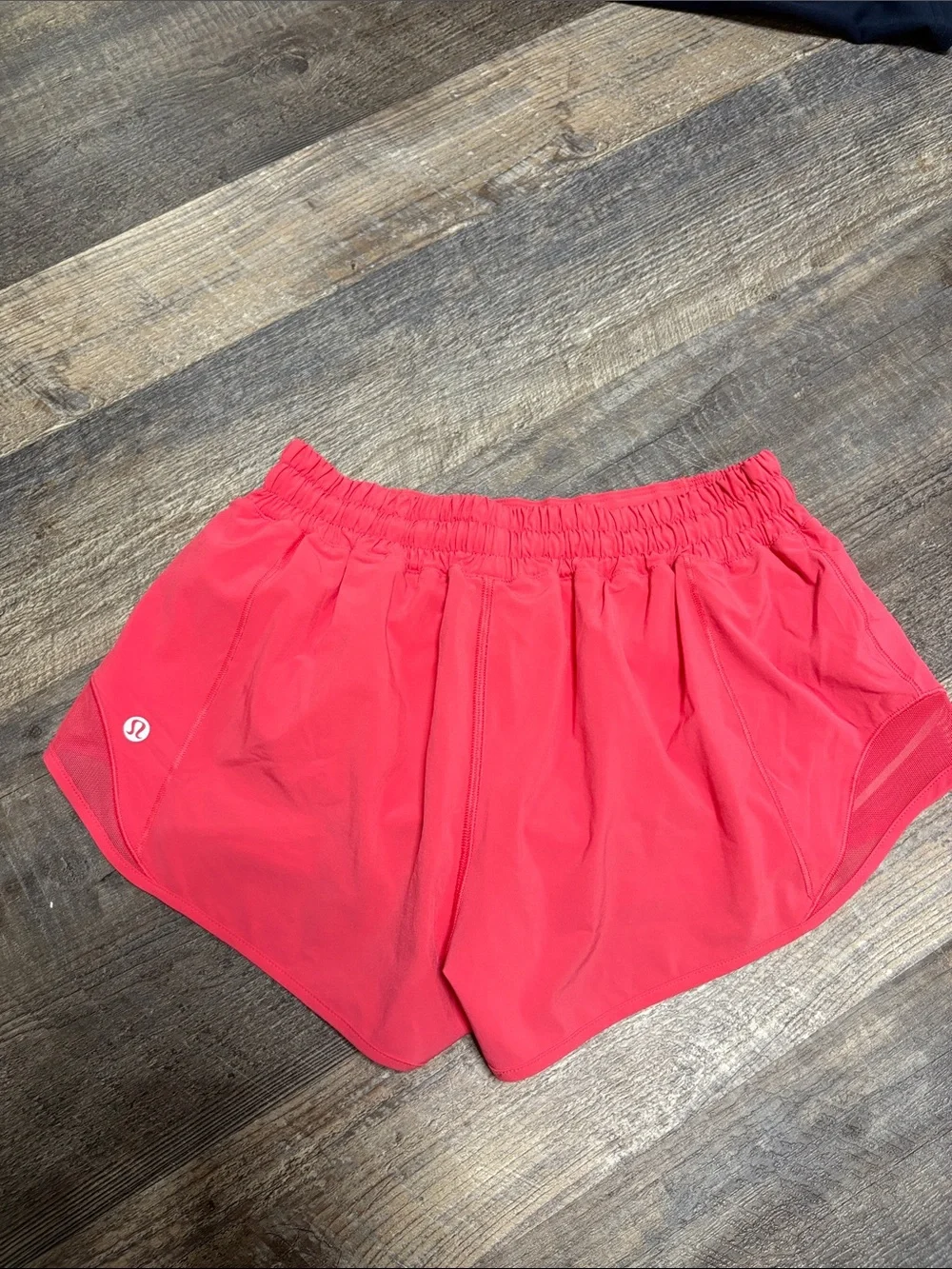 RARE lululemon athletica Coral-Red Athletic Shorts